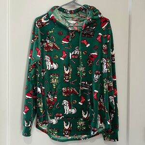 Super Soft Christmas Dogs Hoodie